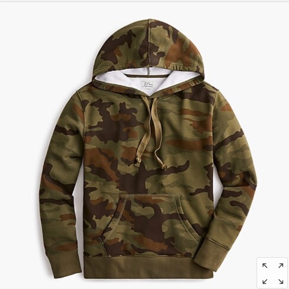 J.Crew Camo hoodie